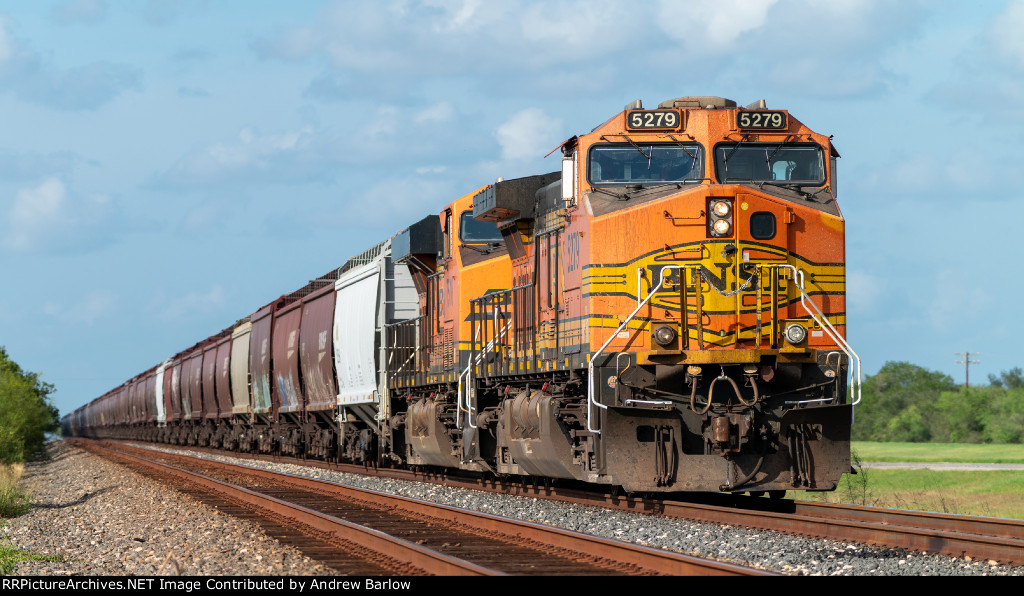 BNSF at Greta Jct.